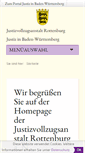 Mobile Screenshot of jva-rottenburg.de
